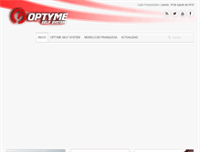 Tablet Screenshot of optyme.com